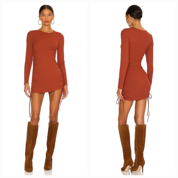 BB Dakota by Steve Madden #1 Crush Dress in Cognac XS NWT - Picture 2 of 6